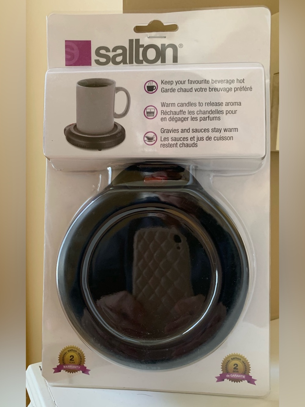 NEW Black Mug Warmer - Electric Beverage Heater